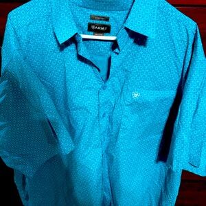 ARIAT SHORT SLEEVE DRESS SHIRT